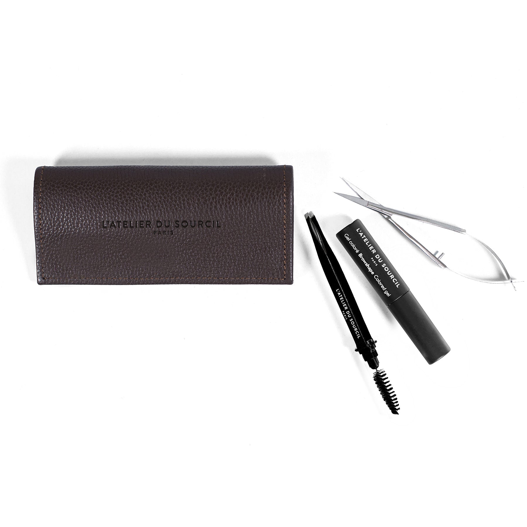 &be Liquid Eyebrow ダークブラウン 5本セット Brow Liquid Dye Complete Combo Kit - X5 colours - ONE V SALON PRO